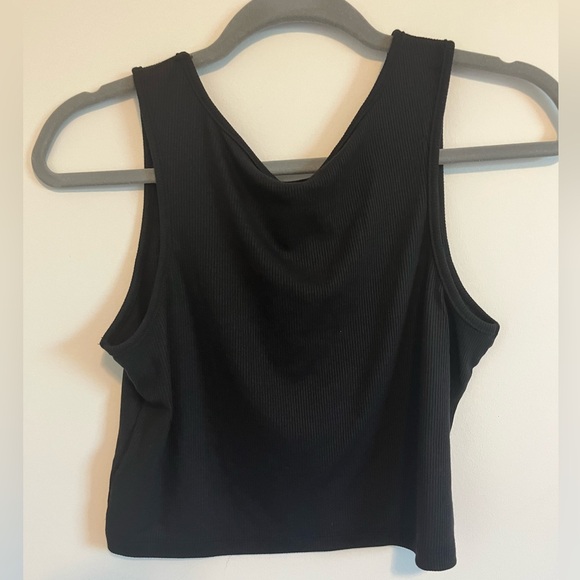 NWT Romwe Skeleton Coffee Ribbed Graphic Tank - Picture 3 of 5